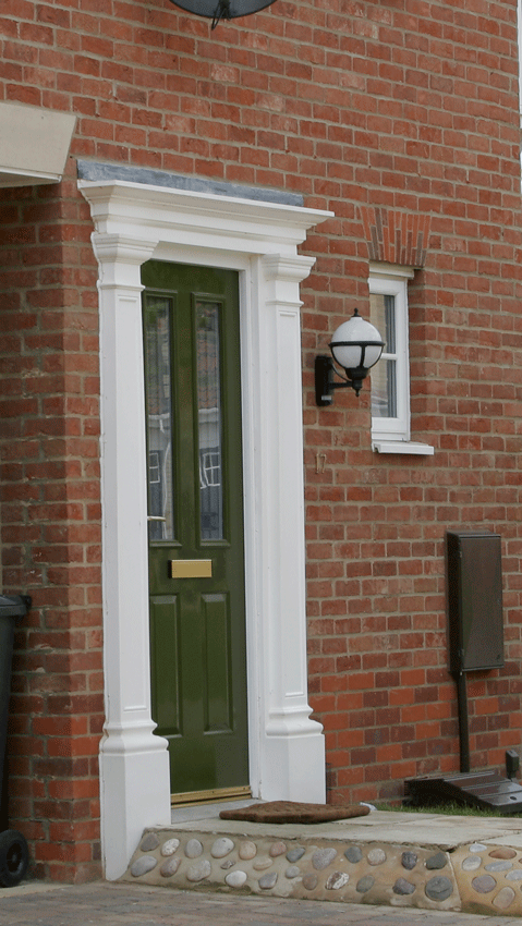 Grp Door Surrounds Fibreglass Porches, Front Door Surround Kits