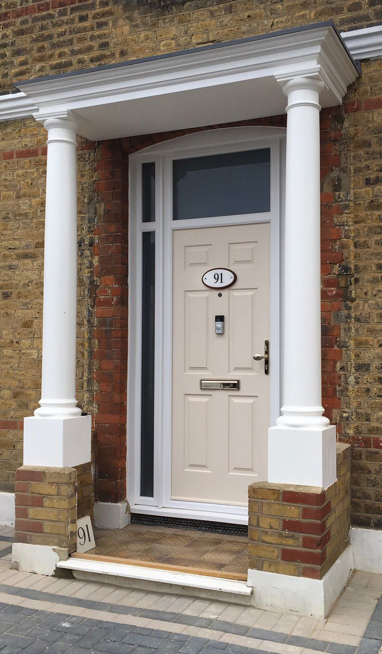 Wessex Amport entrance portico 2083 x 720mm with type C Columns
